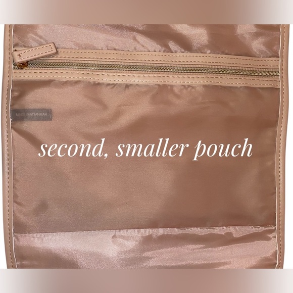 LANCÔME PARIS Trifold Travel Bag Cosmetics-Skin Care-1st Aid-Toiletries NUDE - Picture 8 of 8